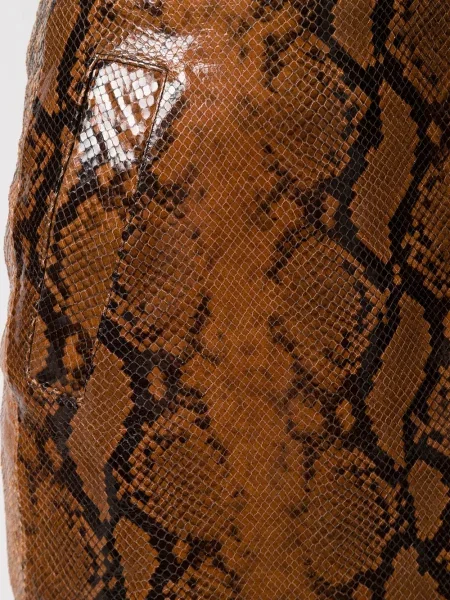 Fustă Dsquared2 maro