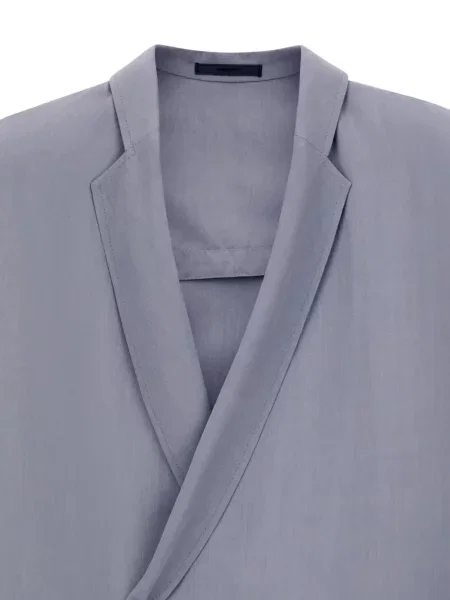 Dvouřadé sako Giorgio Armani modré