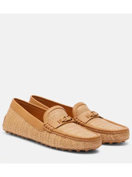 Pantofi loafer Tod's din piele maro