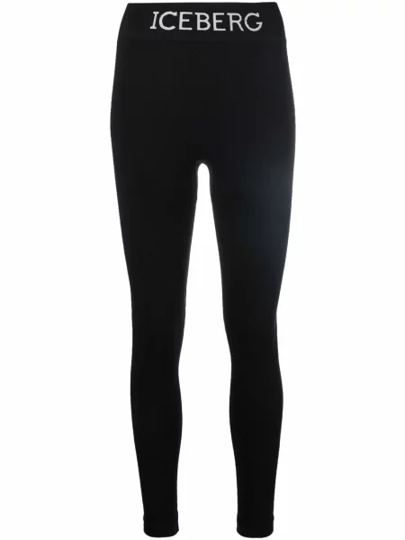 Pantaloni Iceberg cu imagine