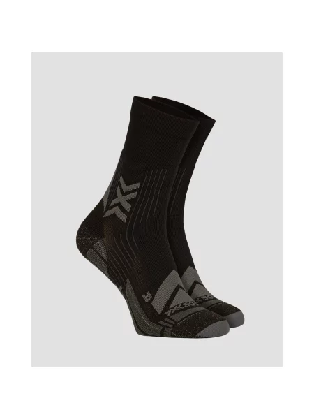 Trekové ponožky X-Sock Hike Expert Silver Crew black/charcoal čierna
