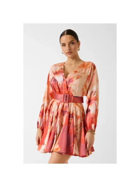 Sukienka mini Guess czerwona