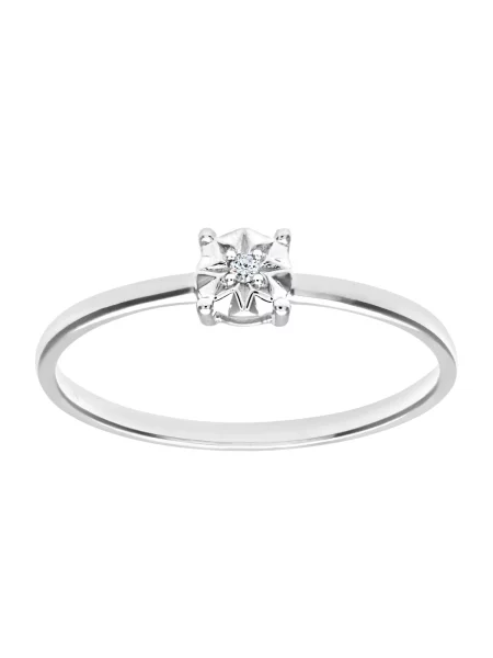 DIAMANT LETERNEL Inele argintiu