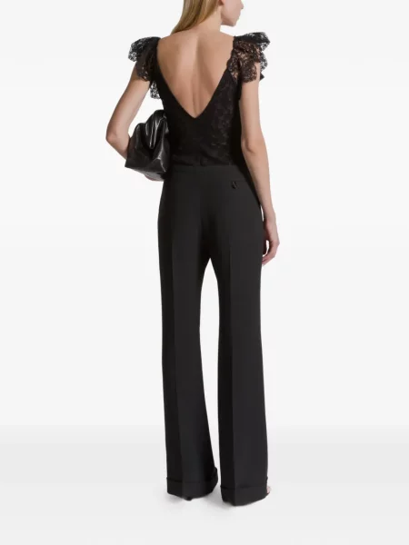 Pantaloni Alberta Ferretti negru