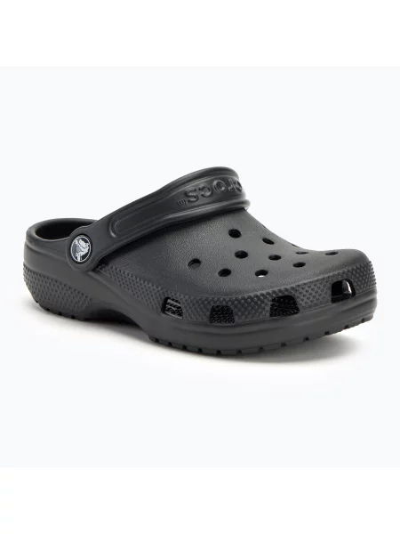 Șlapi pentru copii Crocs Classic Kids Clog negru