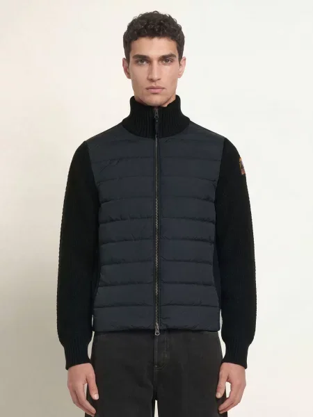 Parajumpers Péřové Bundy Olmo Z Kombinace Materiálů černá