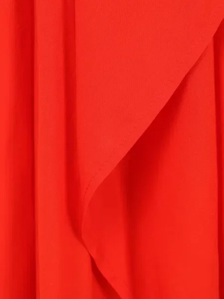 Geacă Yohji Yamamoto asimetrică drapată roșu
