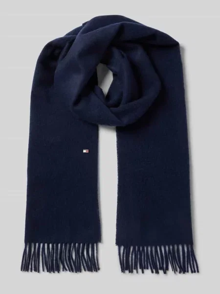 Szal Tommy Hilfiger niebieska