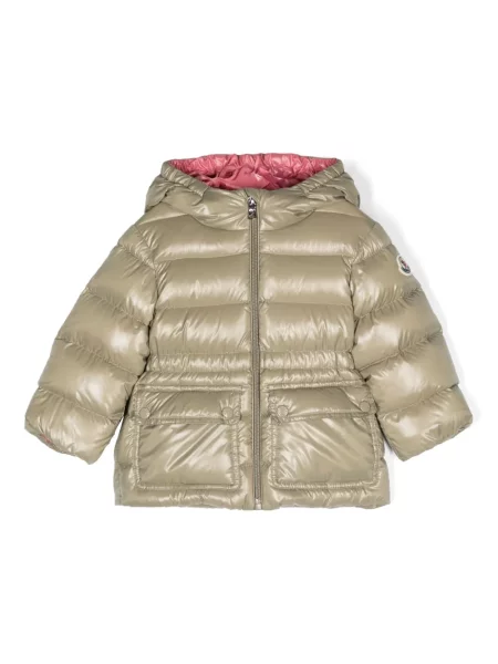 Kurtka dziecięca Moncler Enfant zielona