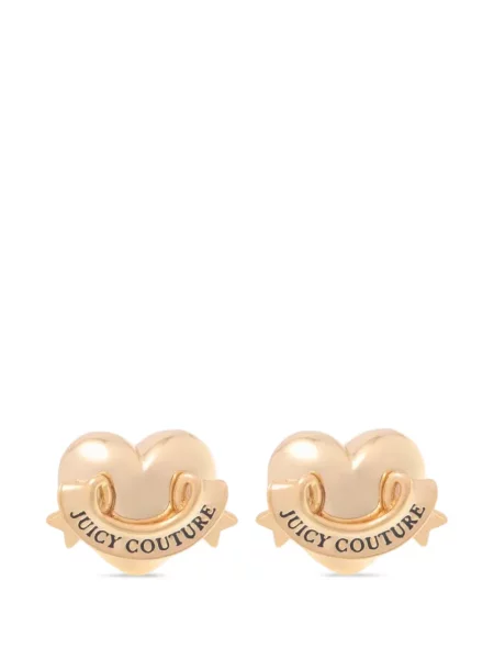 Cercei Juicy Couture cu motiv cu inimi