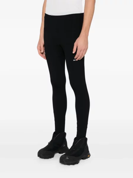 Leggings Team Wang Design cu imagine negru