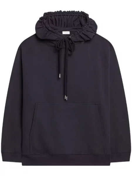 Hanorac cu glugă Dries Van Noten albastru