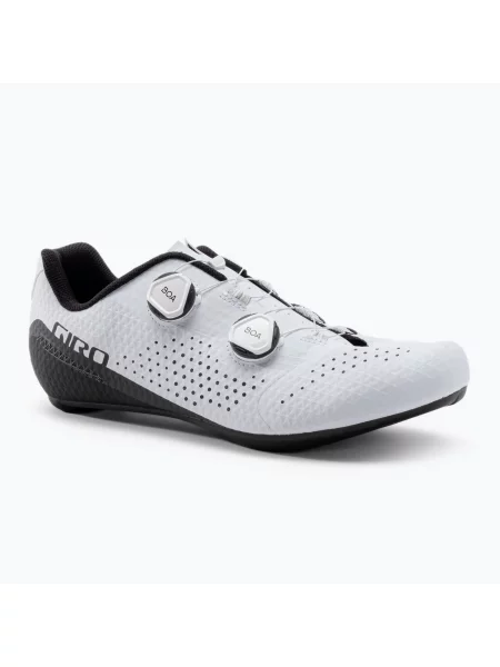 Pantofi de ciclism pentru bărbați Giro Regime alb