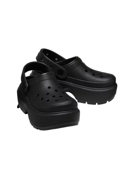 Papucs Crocs fekete