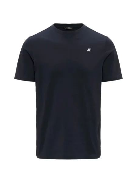 Tricou K-way cu autograf albastru