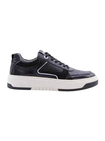Sneakersy Nerogiardini skórzane czarne