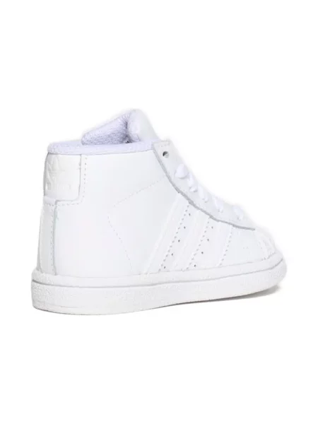 Kratke hlače Adidas s vezicama s čipkom bijela