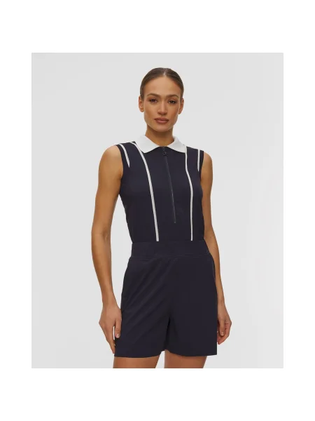 Granatowy Krótki Kombinezon Sportalm