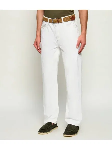 Tommy Hilfiger Blugi RIVER | Relaxed fit alb