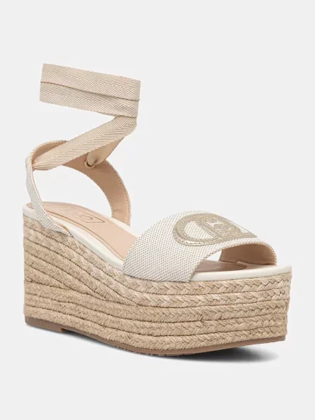 Liu Jo sandały espadrylowe BALI 02 beżowe