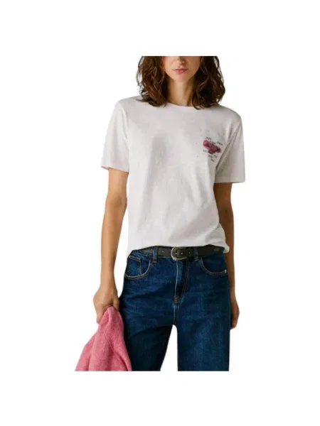 Tricou Pepe Jeans alb