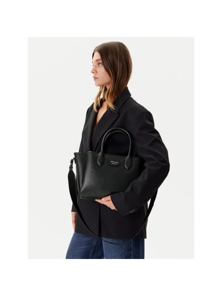 Torebka Emporio Armani skórzana czarna