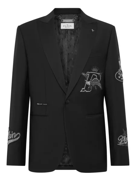 Blejzer Philipp Plein s vezom crna