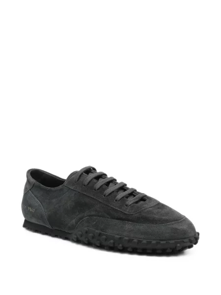 Sneakerși Common Projects din piele de căprioară gri