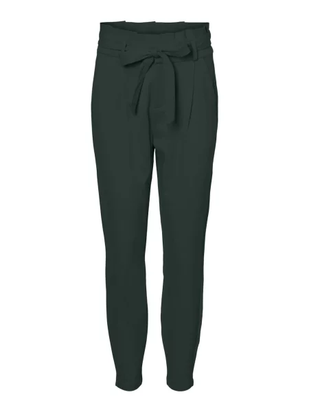 Vero Moda Tall Pantaloni cutați VMEva închis verde