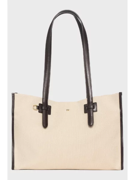 Сумка Weekend Max Mara бежева