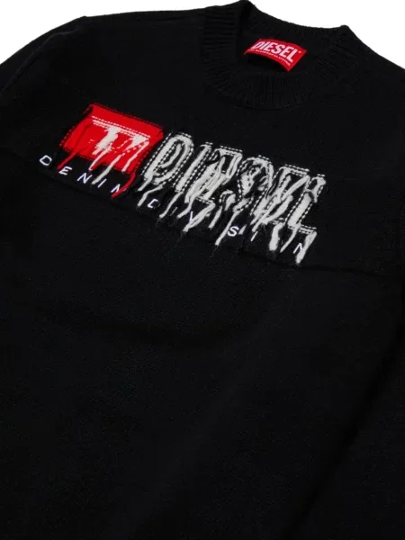 Sweter dziecięcy Diesel czarny