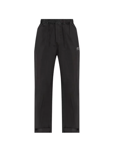 Pantaloni Umbro cu broderie cu bretele negru