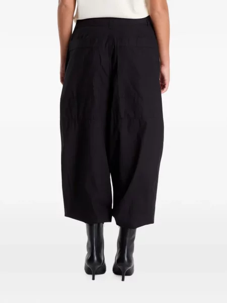 Pantaloni de jogging Michael Kors din poplin negru