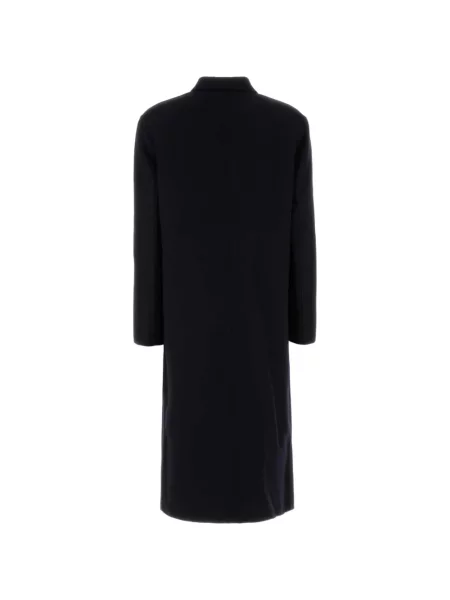 Gulerat palton Jil Sander clasic negru