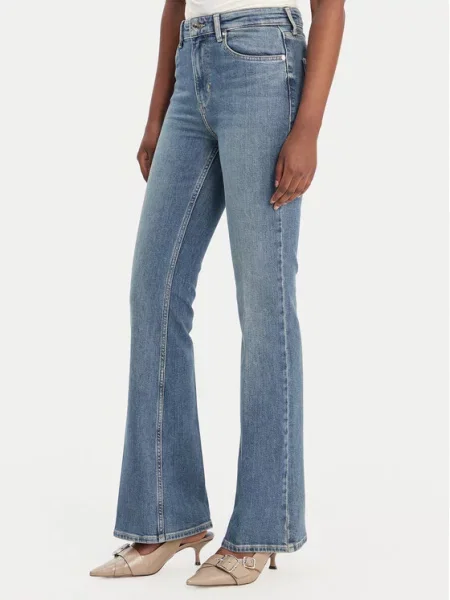Liu Jo Jeans hlače Bootcut Fit modra
