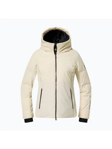 Ошейниковый горнолыжная куртка Descente белая