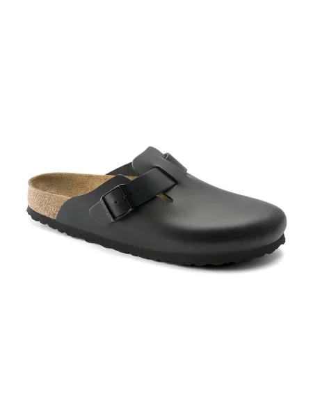 Papuci Birkenstock din piele negru