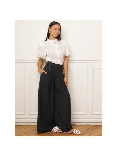 Hlače La Modeuse plava