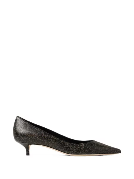 Pantofi cu toc Jimmy Choo din piele negru