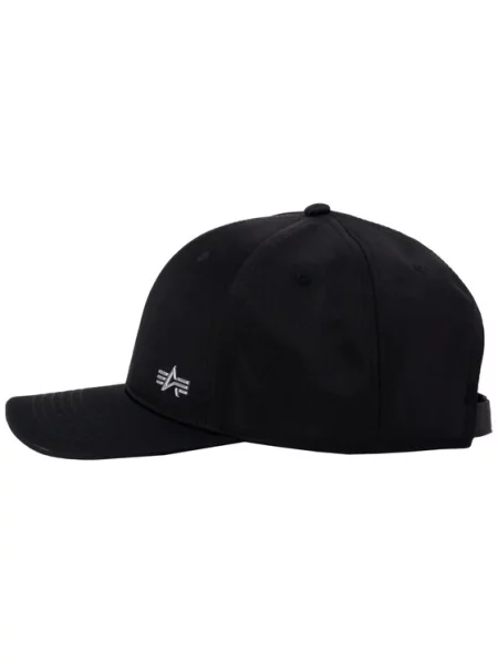Alpha Industries Бейсболка Metal Label чорний
