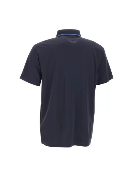 Koszulka polo Emporio Armani Ea7 niebieska