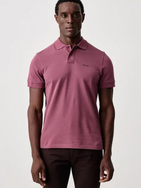 BOSS Orange polo Prime różowa
