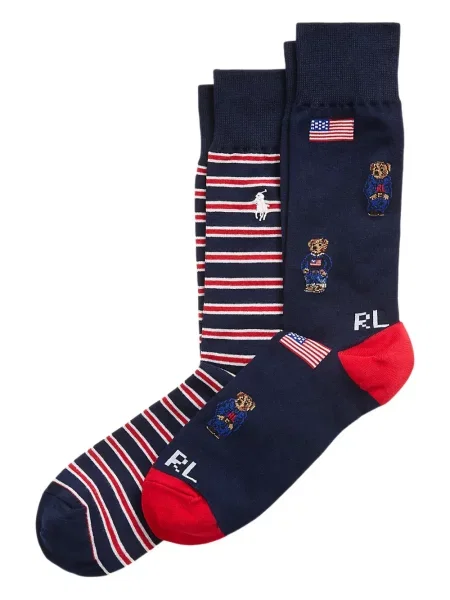 Lenvászon fürdőruha Polo Ralph Lauren piros