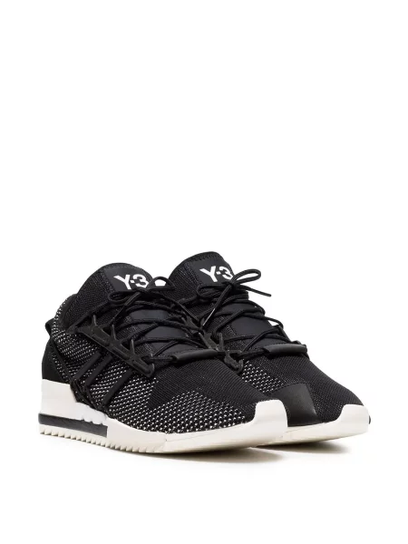 Sneakerși Y-3 din piele negru