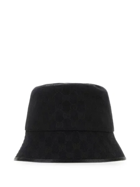 Pălărie Gucci din piele negru