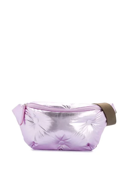 Cu centură curea Maison Margiela violet
