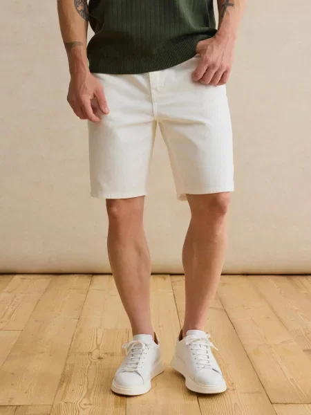 DAN FOX APPAREL Džínsy Fabrice' biela