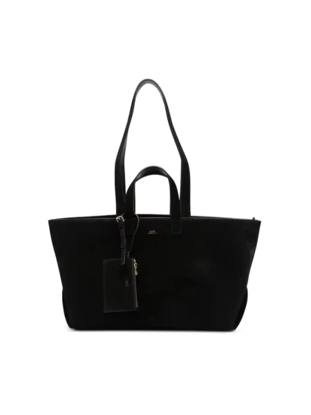 Torba A.p.c. skórzana czarna