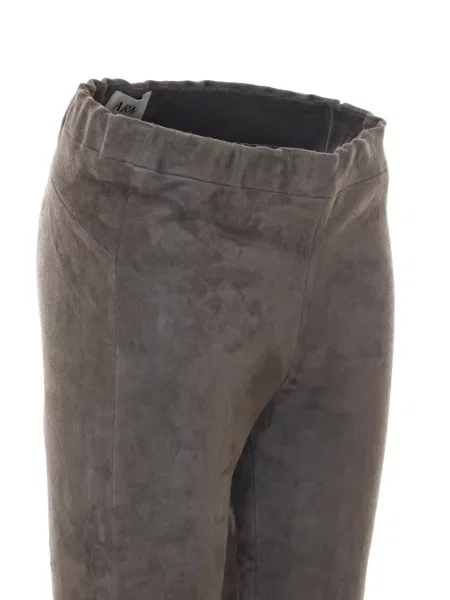 Pantaloni Arma din piele de căprioară gri