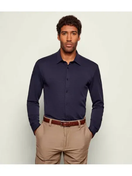 BOSS BLACK Cămașă negru